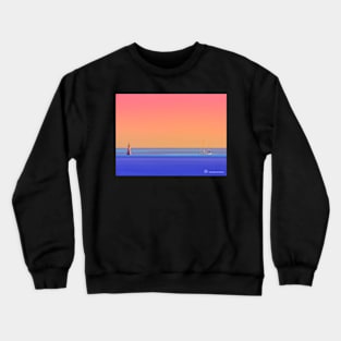 sailing boat Crewneck Sweatshirt